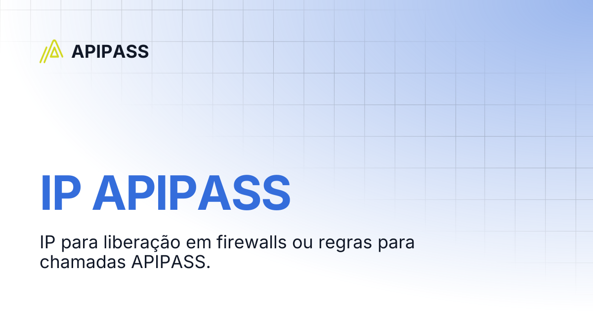 IP APIPASS | APIPASS